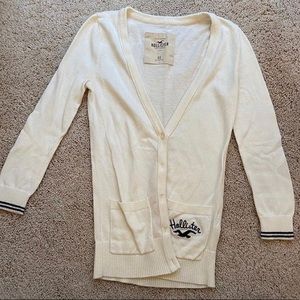 cream light weight sweater